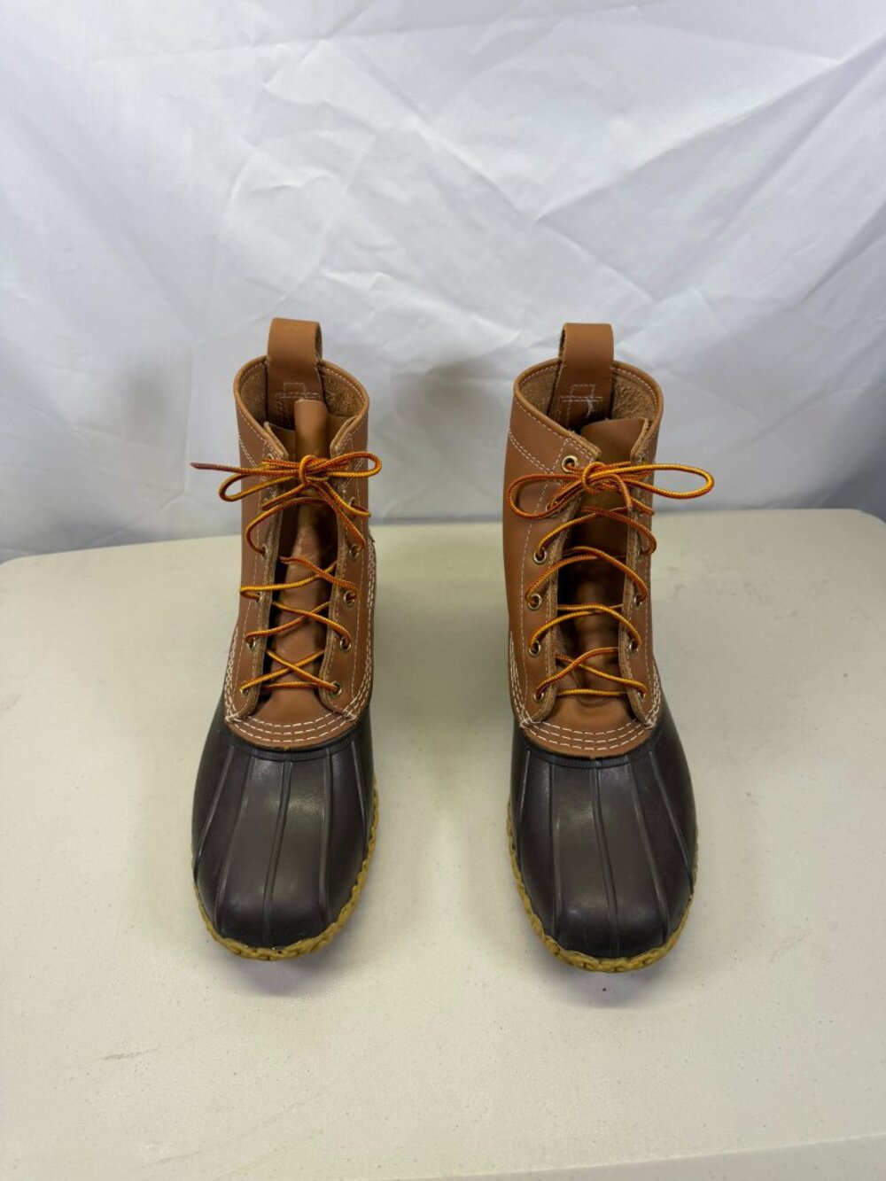 LL Bean Boots Men’s Size 9M Very Good Condition Leather Unlined Made In Maine